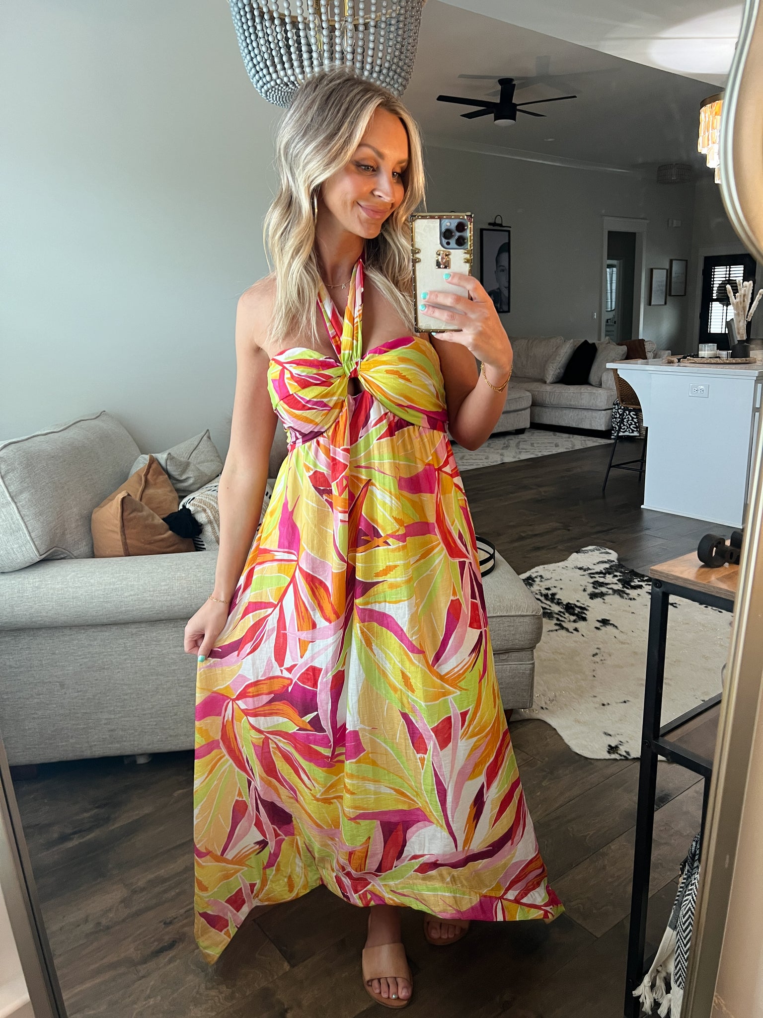 Multi Floral Maxi