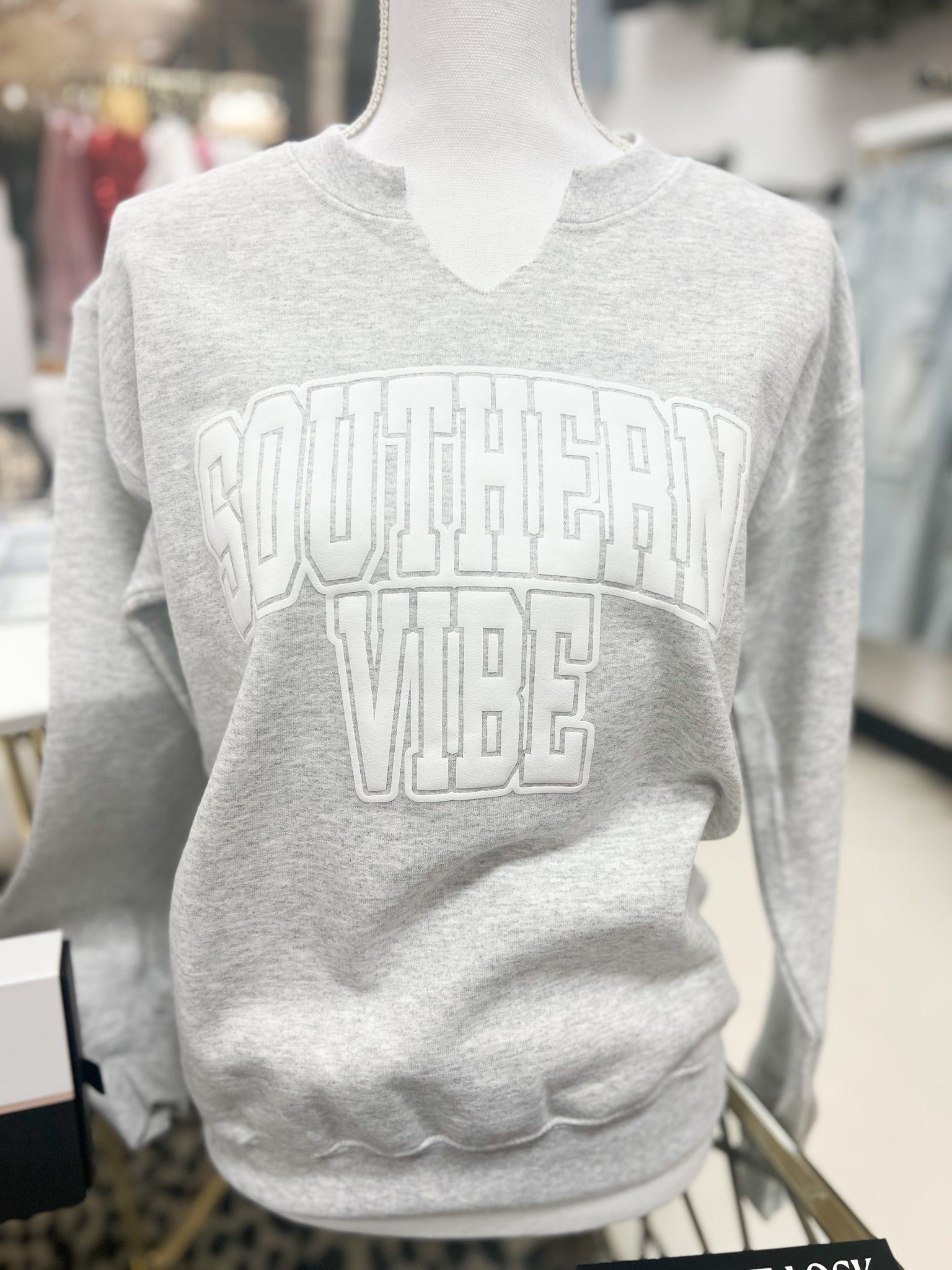 Southern Vibe Puff Sweatshirt