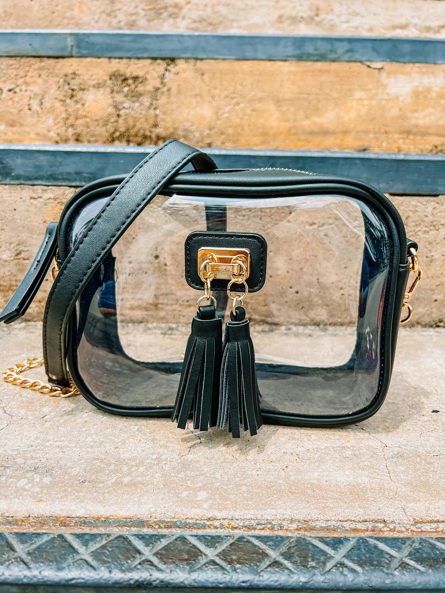 Addison Clear Crossbody // 4 Colors