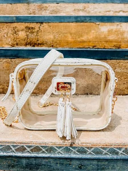 Addison Clear Crossbody // 4 Colors