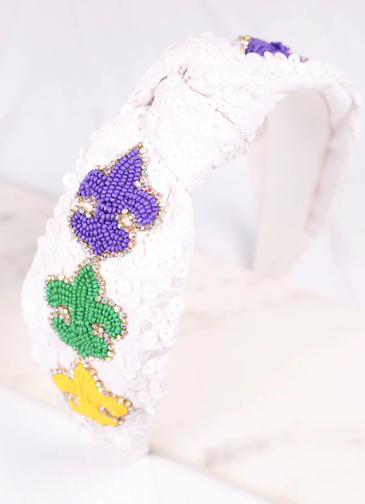 Life Of The Mardi Sequin Headband