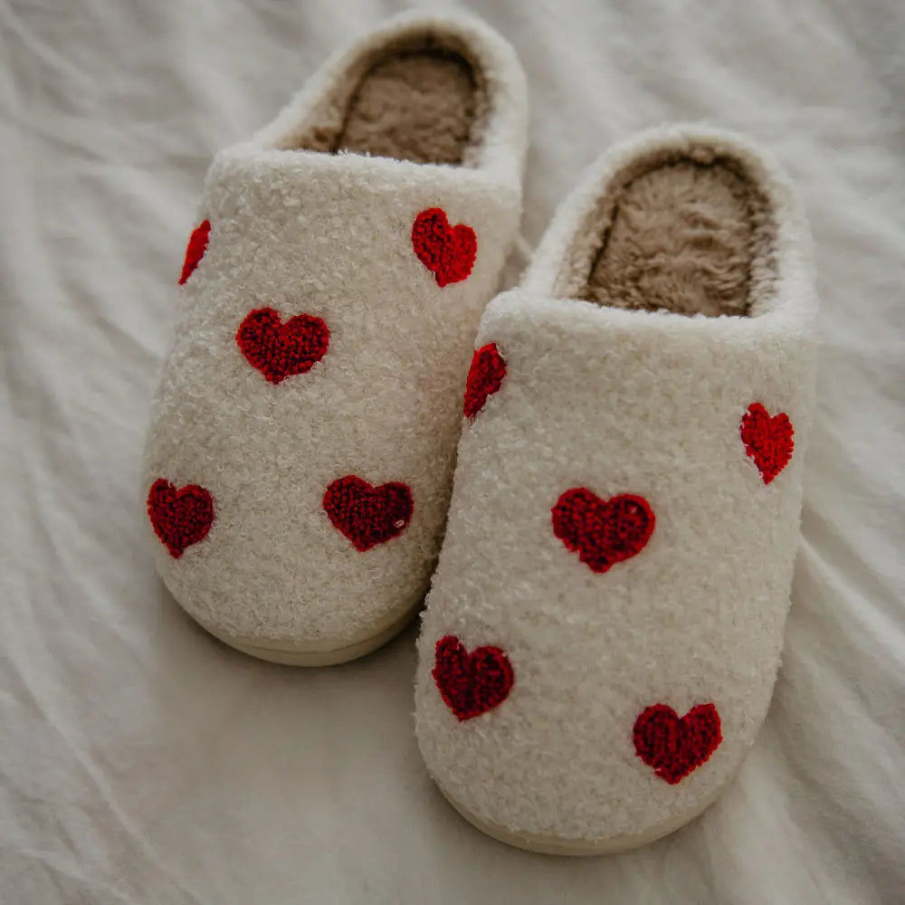 Mini Heart Slippers