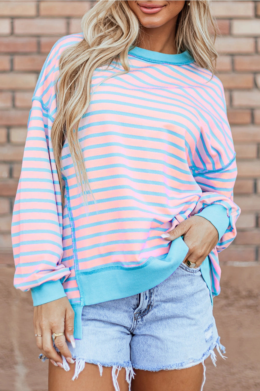 Stripe Tunic Top