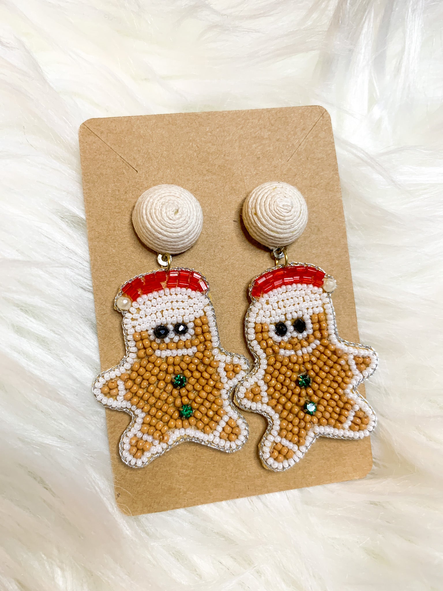 Gingerbread Earrings