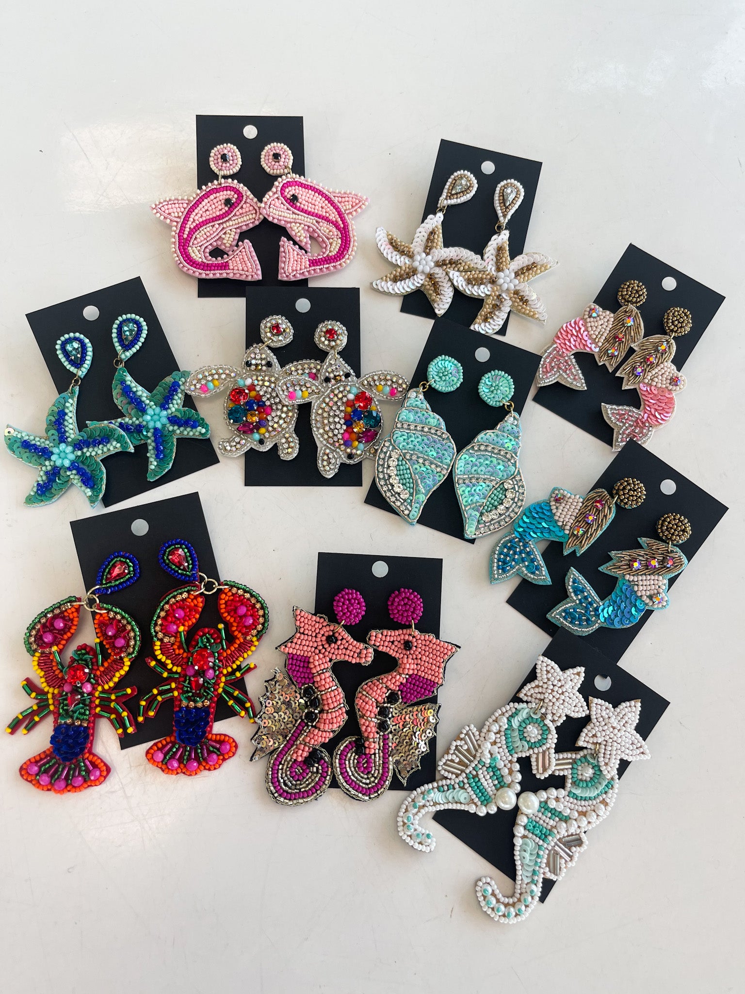 Beachy Earring Collection