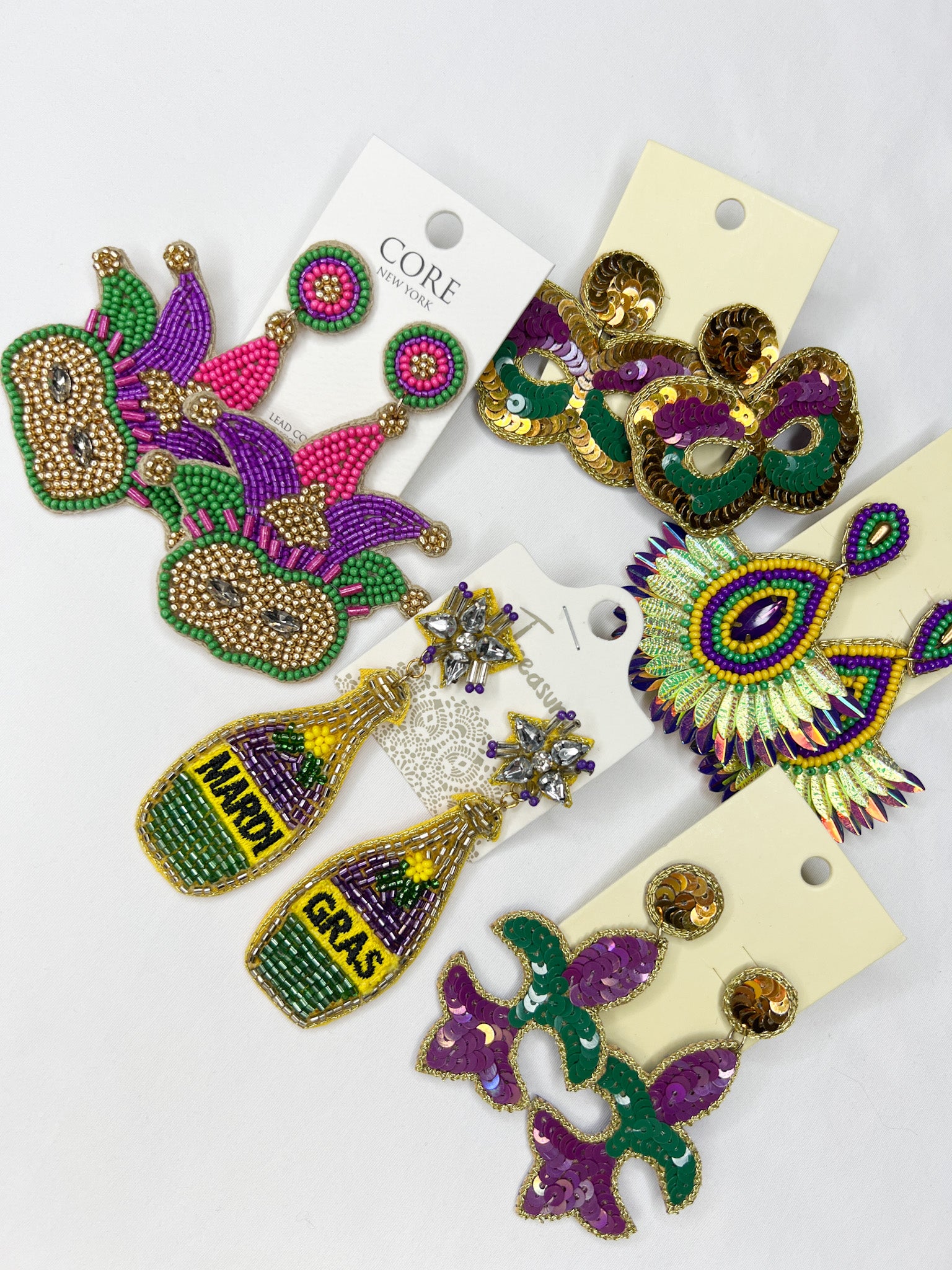 Mardi Gras Earring Collection