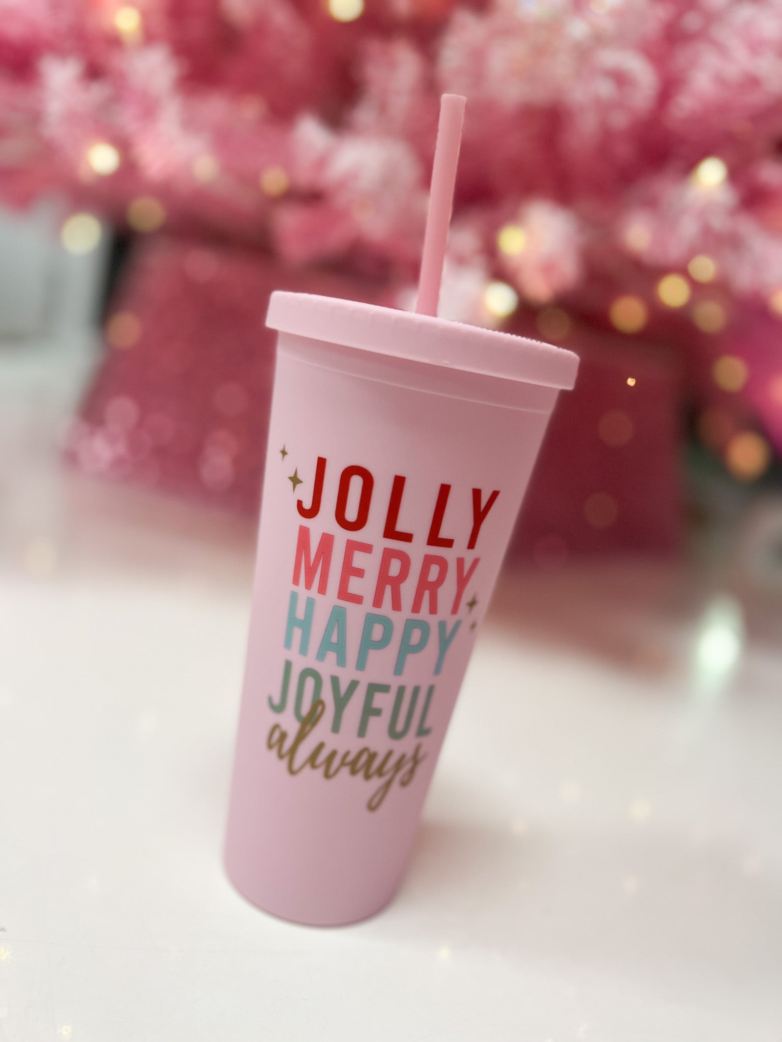 Merry Tumbler Cups