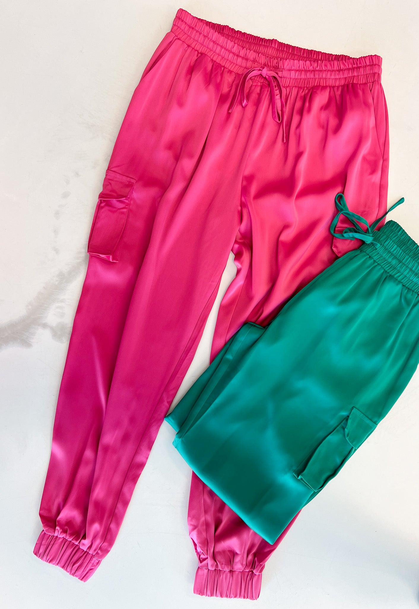 Satin Joggers