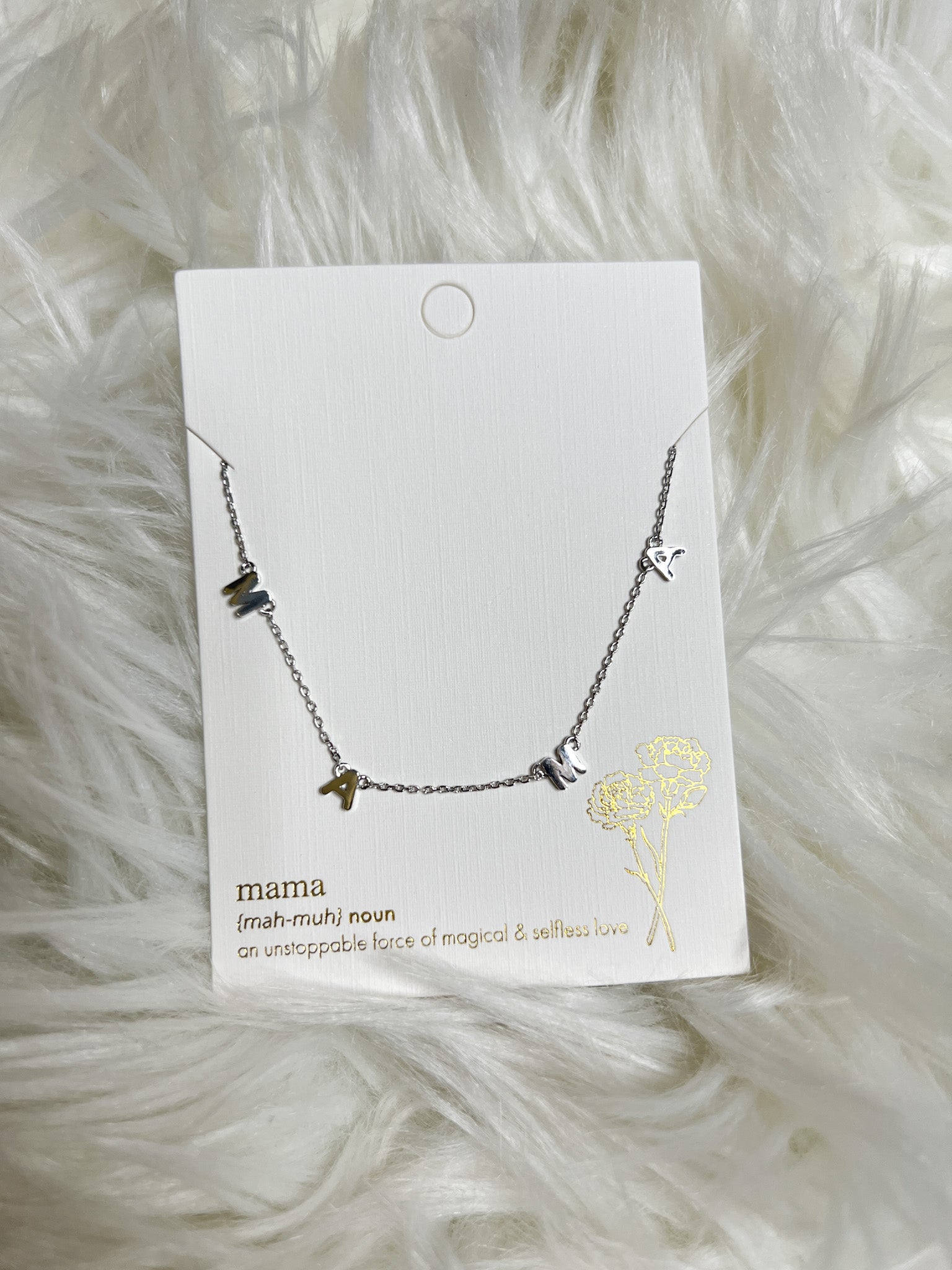 M A M A Necklace